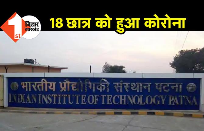 IIT पटना के 18 छात्र निकले कोरोना पॉजिटिव, होली की छुट्टी में गए थे घर