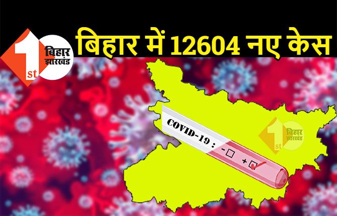 बिहार में मिले 12604 नए कोरोना मरीज, एक्टिव मरीजों की संख्या 94 हजार के पार