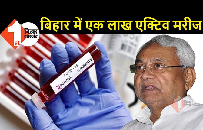 बिहार में मिले 13 हजार 89 नए कोरोना मरीज, सूबे में एक्टिव मरीजों की संख्या एक लाख के पार 