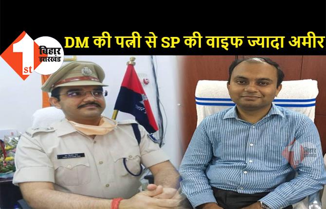 DM की पत्नी से ज्यादा अमीर SP साहब की वाइफ, बैंक में है लाखों रुपये, एक मिलियन की कार से घूमती हैं