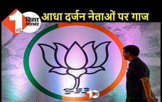 BJP ने 6 नेताओं पर पार्टी से बाहर का रास्ता दिखाया, भ्रष्टाचार के आरोप में एक्शन