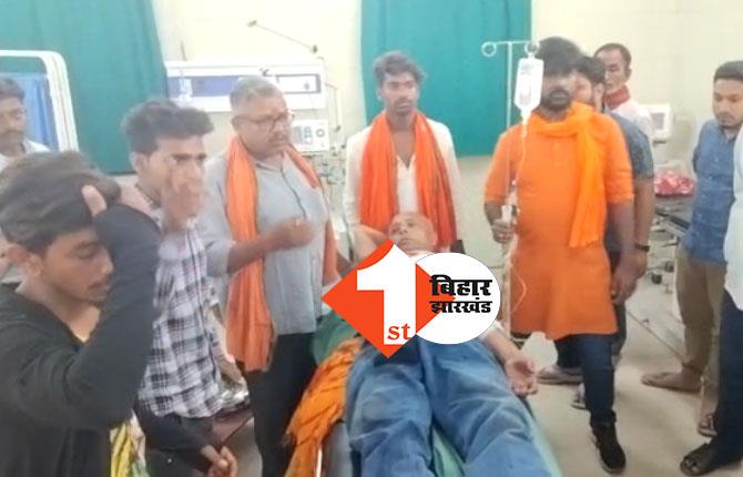 समस्तीपुर में अपराधियों का तांडव, मंदिर में प्रसाद वितरण के दौरान व्यवसायी को मारी गोली, हालत नाजुक