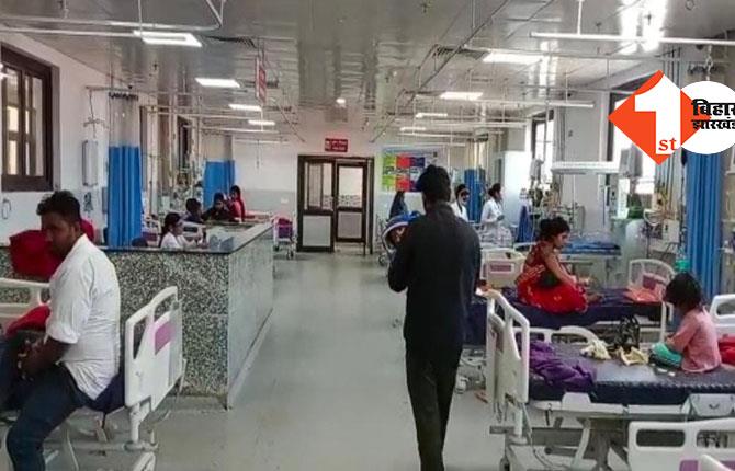 SKMCH में बढ़ रही चमकी बुखार से पीड़ित बच्चों की संख्या, एक दर्जन बच्चों का चल रहा इलाज