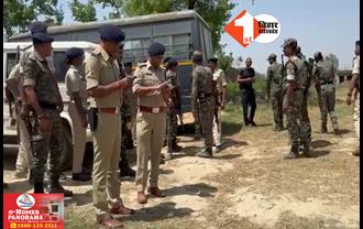 बिहार में एनकाउंटर: डबल मर्डर के बाद आपराधियों और पुलिस के बीच मुठभेड़, दो बदमाशों को लगी गोली