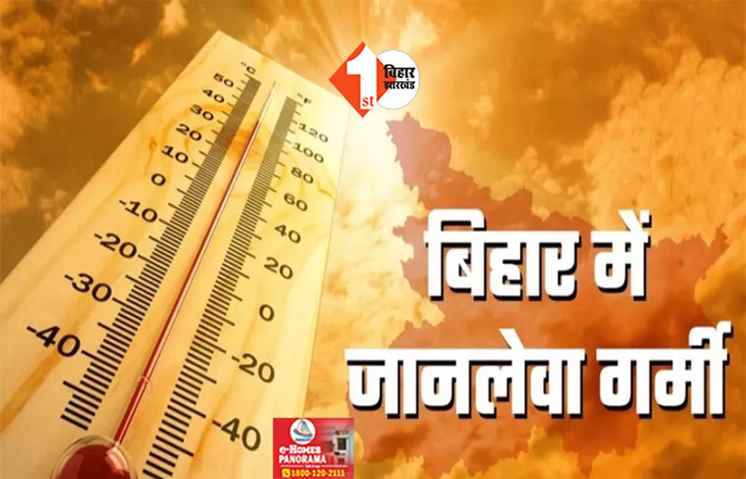 बिहार के कई जिलों में लू का अलर्ट जारी , पटना में हीट वेव; 43 के पार पहुंचा पारा
