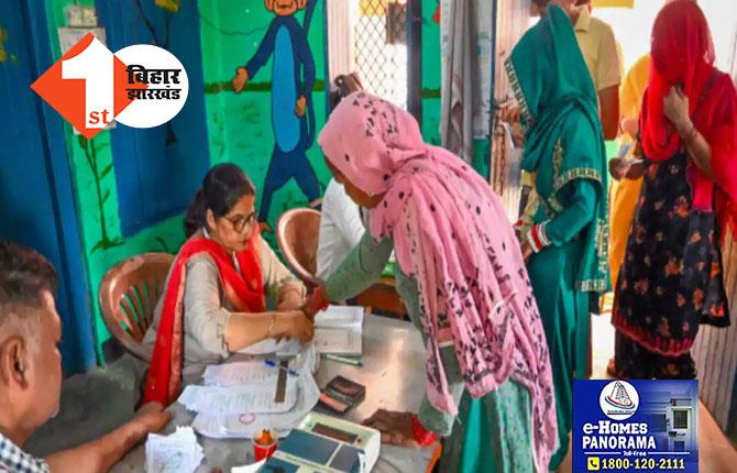 त्रिपुरा में सबसे ज्यादा 80 और बिहार में सबसे कम 48 प्रतिशत वोटिंग, 21 राज्यों की 102 सीटों पर हुआ 63 फीसद मतदान