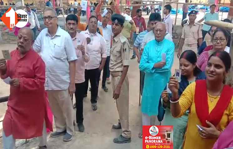 बिहार में पहले चरण की 4 सीटों पर वोटिंग शुरू, नक्सल प्रभावित इलाकों में 4 बजे तक ही होगा मतदान 