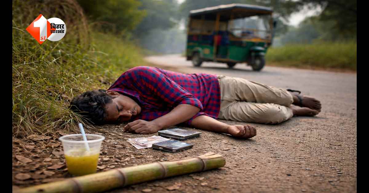 Bihar News: जूस में नशा देकर वारदात: ई-रिक्शा चालक को बेहोश कर बदमाशों ने लूटा, सड़क किनारे फेंका