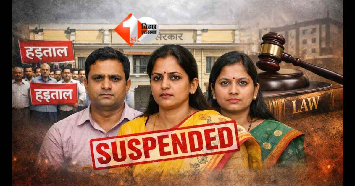 Bihar News, CO Suspend Bihar, Anchal Adhikari Strike, Revenue Department Action, Bihar CO Suspension, Rahul Kumar CO, Harsha Komal CO, Dolly Kumari CO, Land Reform Department Bihar, Bihar Government A