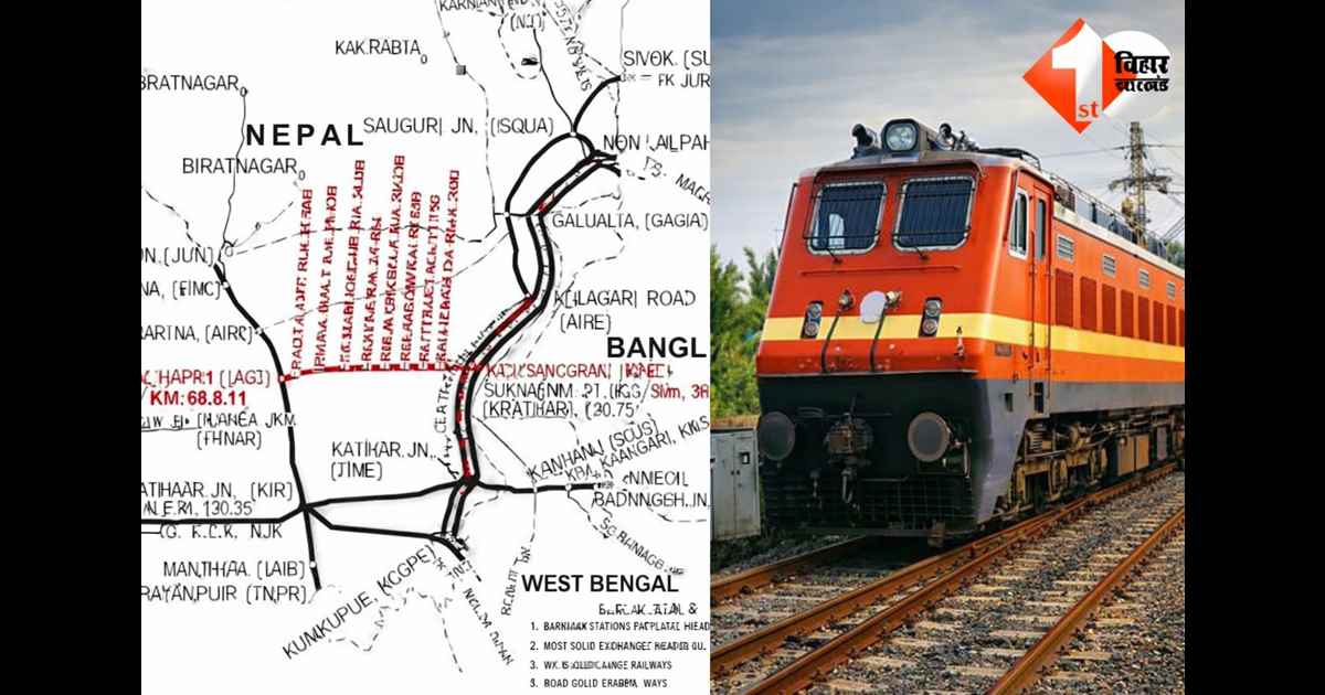 17 साल बाद फिर दौड़ेगी विकास की रफ्तार? सीमांचल की अटकी रेल परियोजना को मिली नई उम्मीद, 1852 करोड़ की मेगा योजना से बदलेगी तस्वीर