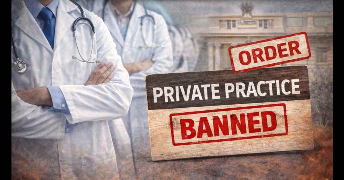 Bihar Health News, Government Doctors Ban Private Practice, Bihar Doctors NPA, Health Department Bihar Order, Lokesh Kumar Singh Order, Bihar Medical Service Rules, Private Practice Ban Bihar