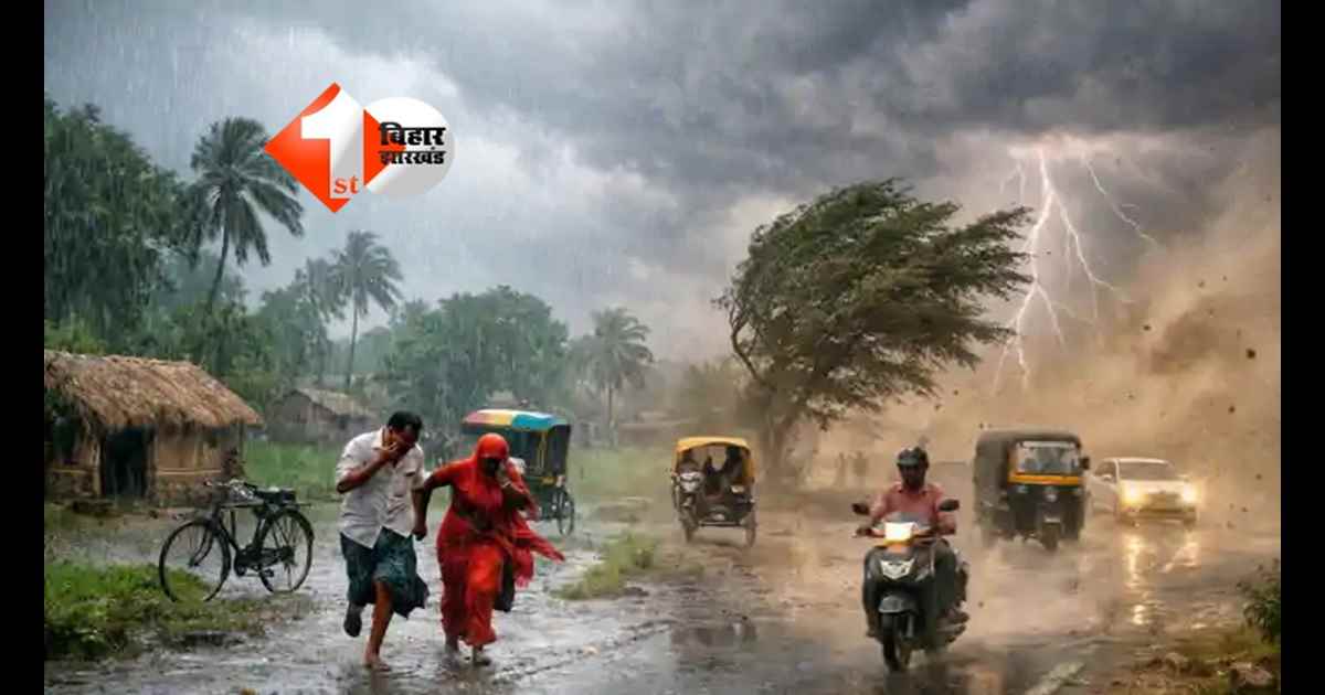 Bihar Weather : अचानक बदलेगा मौसम! बिहार में आंधी-बारिश और ओलावृष्टि का डबल अलर्ट 