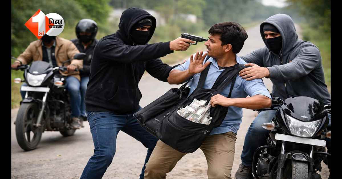 कनपटी पर तमंचा सटाकर CSP संचालक से लाखों की लूट, इलाके में दहशत का माहौल