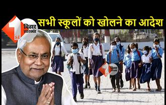 बिहार में सभी स्कूलों को खोलने का आदेश, यहां देखिये पूरा शेड्यूल, किस दिन स्कूल जायेंगे किस क्लास के बच्चे