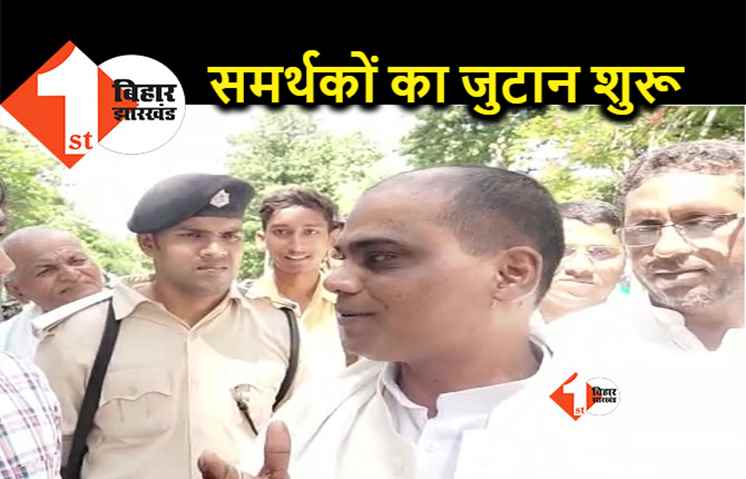 शपथ ग्रहण समारोह में शामिल होने के लिए पहुंचने लगे समर्थक, पास के बिना नो एंट्री  