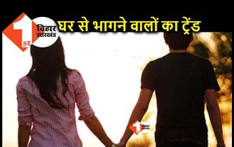 बिहार में प्रेमी जोड़ों के घर से भागकर शादी करने का ट्रेंड बढ़ा, पटना सबसे टॉप पर