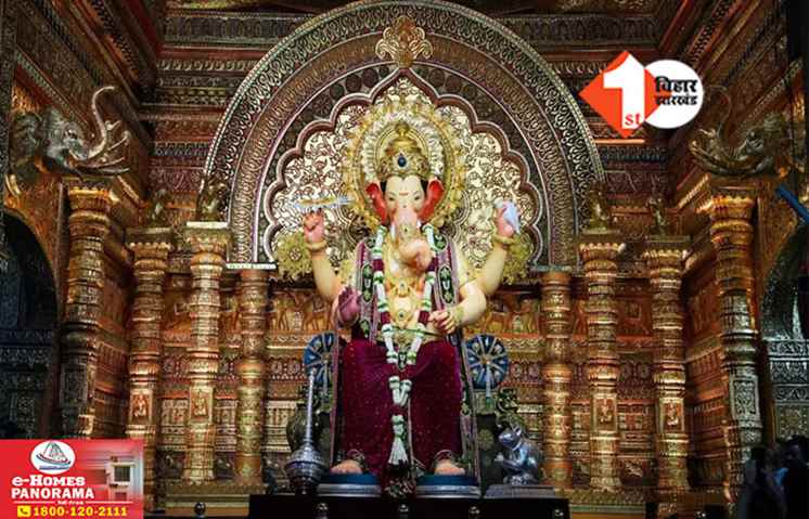 Ganesh Chaturthi 2025: गणेश चतुर्थी से पहले सामने आई 'लालबाग के राजा' की पहली झलक, अद्भुत रूप देख भाव-विभोर हुए भक्त