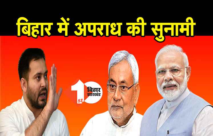 बिहार में बढ़ते क्राइम को लेकर तेजस्वी ने  फिर उठाया सवाल, कहा-क्यों चुप हैं महाजंगल राज के महाराजा..