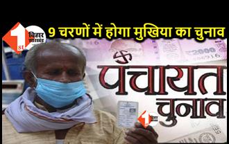 बिहार में 9 चरणों में होगा मुखिया का चुनाव, नीतीश सरकार ने इलेक्शन कमीशन को भेजा प्रस्ताव