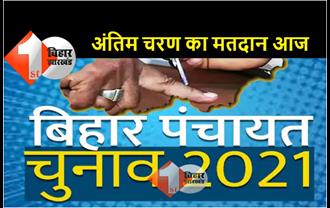 बिहार : पंचायत चुनाव के 11वें चरण का मतदान आज, 20 जिलों के 38 प्रखंडो में हो रही वोटिंग