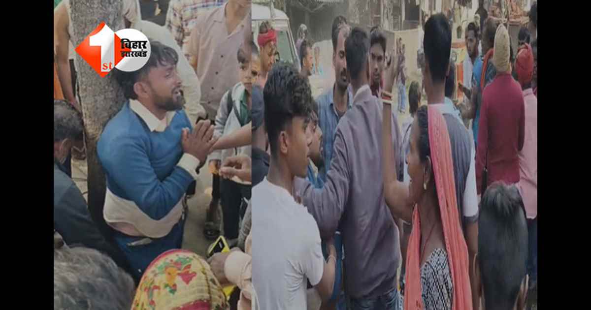 चोरी करते रंगे हाथ पकड़ा गया चोर, ग्रामीणों ने जमकर की पिटाई; पुलिस ने हिरासत में लिया 