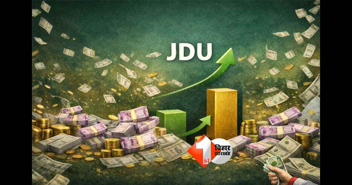 JDU funding : जेडीयू की फंडिंग में रिकॉर्ड उछाल: एक साल में 932% की बढ़ोतरी, इस तरह से पार्टी के पास आया बड़ा हिस्सा