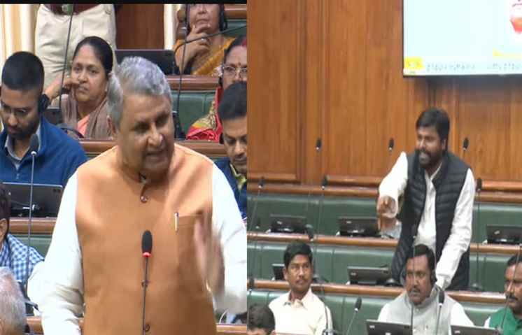 Bihar Assembly : अरे बैठिए न ...', संसदीय कार्य मंत्री ने विपक्ष के आरोप पर कहा - चुनाव के बीच महिलायों  इस वजह से दिए गए पैसे, क्योंकि...