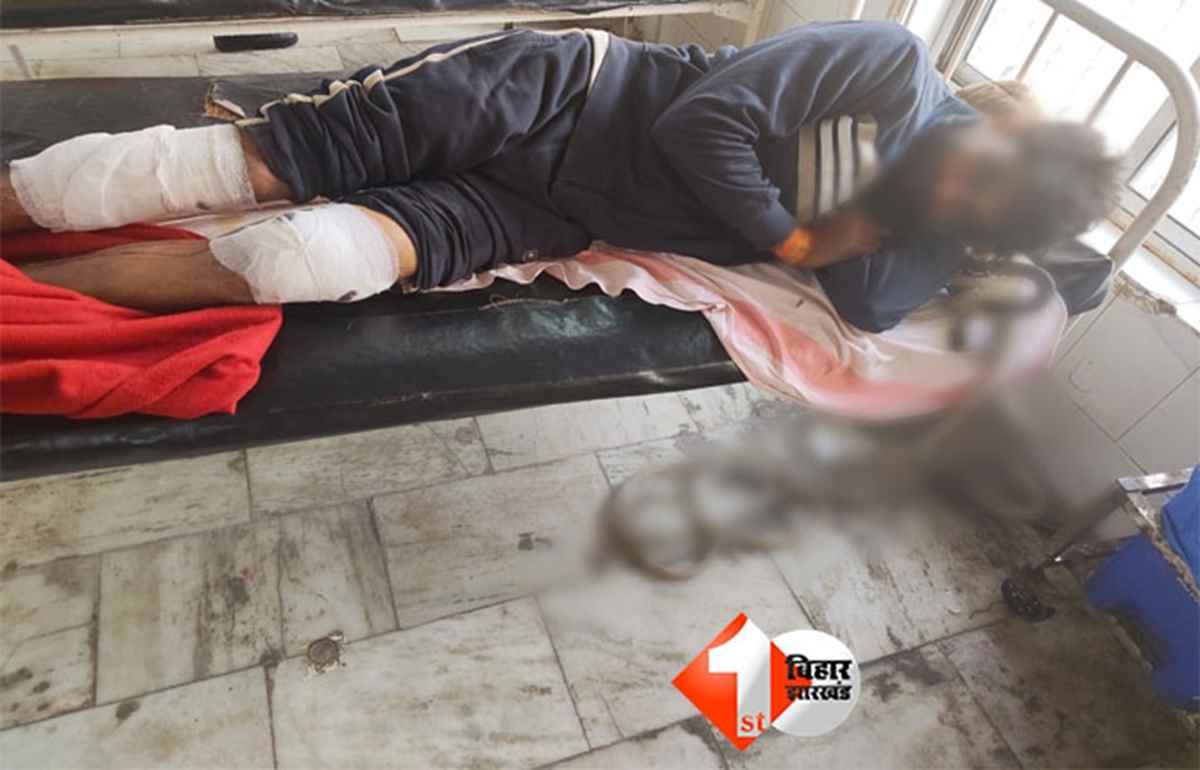 Sitamarhi STF encounter : बिहार STF की बड़ी सफलता, सीतामढ़ी का कुख्यात अपराधी का हॉफ एनकाउंटर; पुलिस ने किया अरेस्ट 