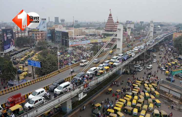 Traffic Jam : जीपीओ और स्टेशन गोलंबर पर ऑटो-ई-रिक्शा की मनमानी से ट्रैफिक जाम, चार जगह पार्किंग पूरी तरह वर्जित