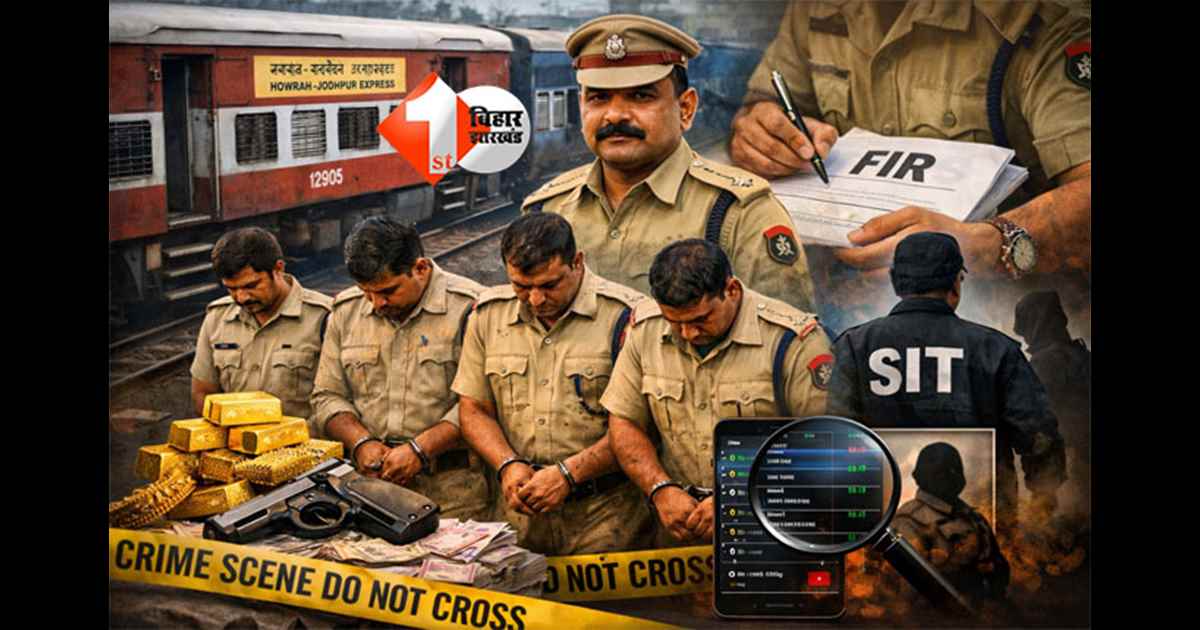 Gold Heist : 1 करोड़ की सोना लूट मामले में बड़ा खुलासा, अपराधी ही बन गया शिकायतकर्ता; थानेदार सहित 5 पुलिसकर्मी निलंबित