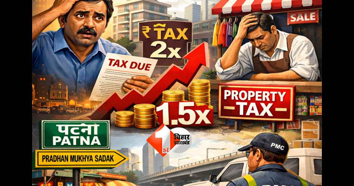Patna Municipal Corporation : पटना में मकान मालिक और दुकानदारों के लिए बड़ा झटका, प्रॉपर्टी टैक्स अचानक दोगुना; वजह जानें...