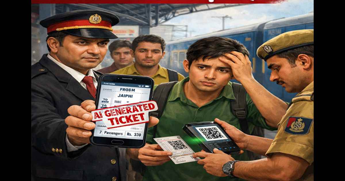 Fake railway ticket : AI से टिकट बनाकर यात्रा कर रहा था स्टूडेंट कर ग्रुप, TTE को हुआ शक; जानिए फिर क्या हुआ 