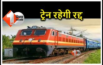 रेल यात्री ध्यान दें! नॉन इंटरलॉकिंग काम से पटना-बिलासपुर ट्रेन 27 को रहेगी रद्द