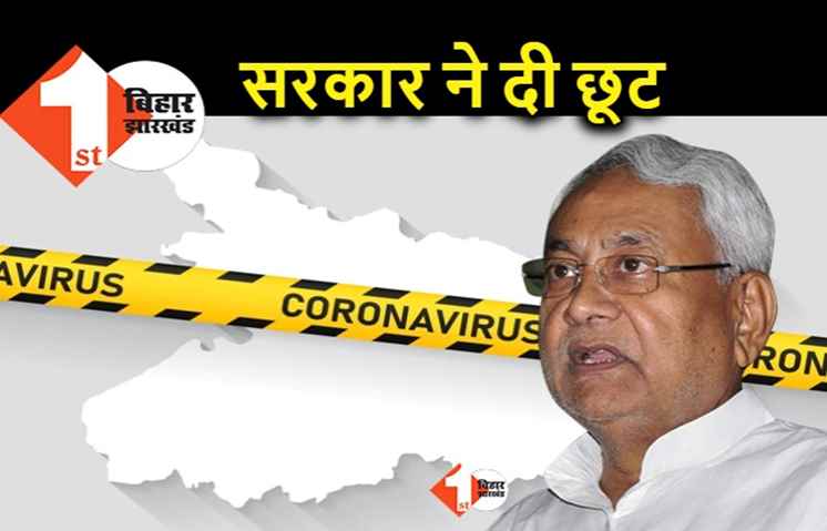 कोरोना की तीसरी लहर से राहत के बाद नीतीश सरकार का बड़ा फैसला, बिहार में कल से नई छूट