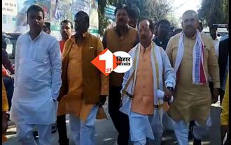 राहुल सहनी की हत्या के विरोध में मुजफ्फरपुर में BJP ने दिया धरना, पुलिस-प्रशासन पर लगाये गंभीर आरोप