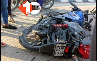 अनियंत्रित हाइवा ने बाइक को मारी टक्कर, दो युवकों की दर्दनाक मौत
