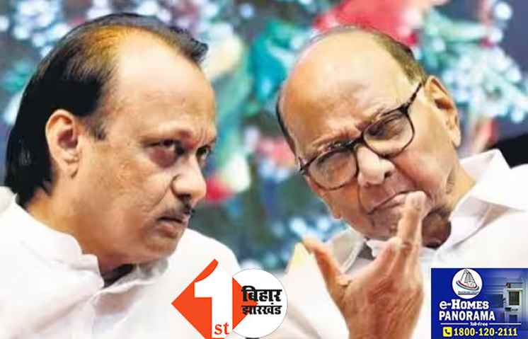शरद पवार को बड़ा झटका, चुनाव आयोग ने अजित गुट को ही माना असली एनसीपी