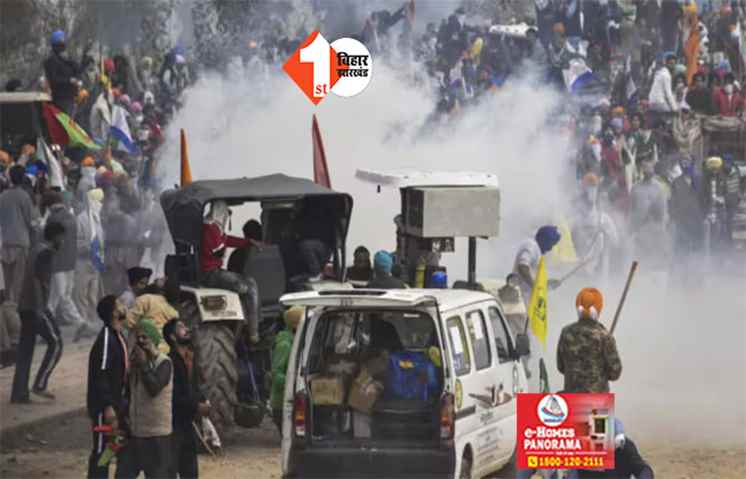 शंभू बॉर्डर पर फिर घमासान,  7 जिलों में इंटरनेट बंद; धारा -144 लागू 