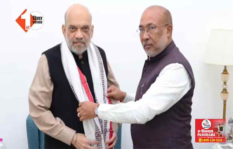 मणिपुर में जल्द नजर आएगा मोदी सरकार का मेगा प्लान, शाह से मिलने के बाद बीरेन सिंह का बड़ा दावा