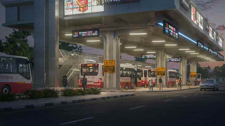 bus stand