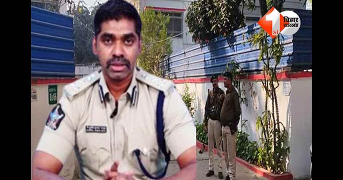 Bihar IPS Officer Arrest