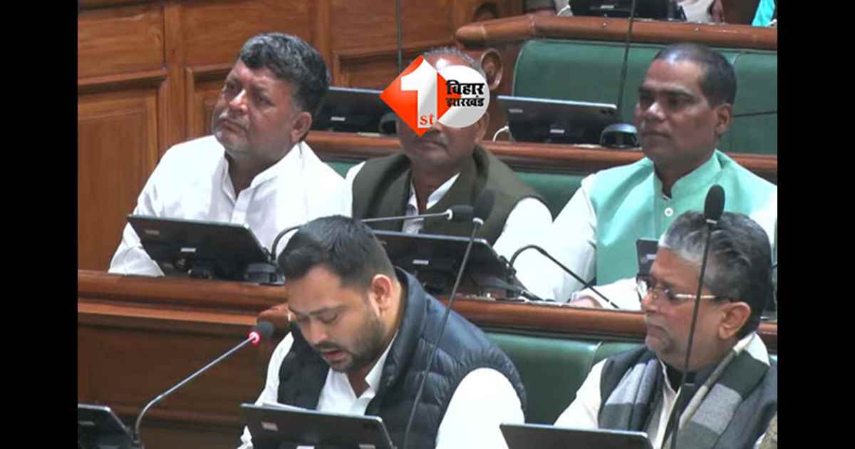 Bihar Assembly : अन्याय के साथ पूरे बिहार में हो रहा विनाश, सदन में बोलें तेजस्वी यादव - 11 साल से बिहार के लोगों को सुनाई जा रही घिसी-पिटी बातें