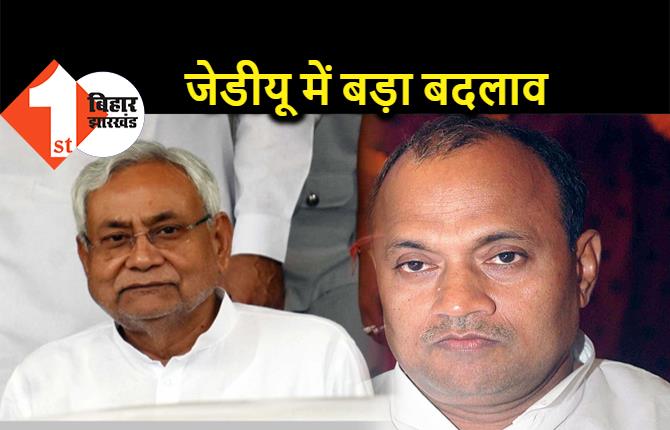  JDU ने लगभग जिलाध्यक्षों को बदला, पूर्व मंत्री-विधायकों को सौंपी गयी जिले की जिम्मेवारी