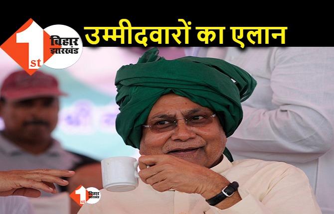 JDU ने जारी की उम्मीदवारों की लिस्ट, उत्तर प्रदेश में 20 नामों की लिस्ट