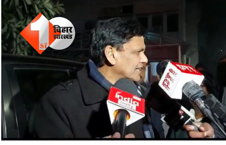 मांझी से मुलाकात कर बाहर निकले नित्यानंद राय, कहा - चाचा भतीजे के बीच तो चलता रहता है ...