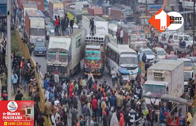 हिट एंड रन कानून के खिलाफ फिर होगा चक्का जाम, पूरे देश में सड़क पर उतरेंगे ट्रक और बस ड्राइवर