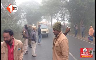 बिहार : जमुई में तेज रफ्तार का कहर,अज्ञात वाहन की चपेट में आने से शख्स की मौत, शिनाख्त में जुटी पुलिस