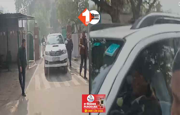 ED ऑफिस पहुचें लालू यादव, लैंड फॉर जॉब मामले में होगी पूछताछ; मीसा भारती भी पहुंची साथ 