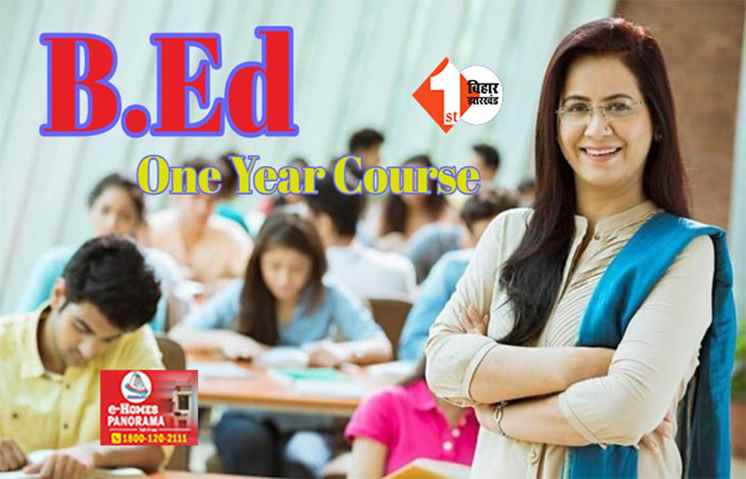 One Year B.Ed Course: