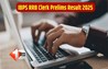 RRB Clerk Prelims Result 2025